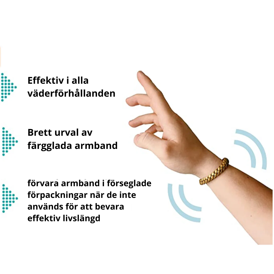 ByeBite™ Bandet för en Myggfri sommar